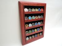 Coin Display - "open wall" (cherry)